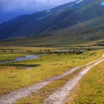 The Western Karakol Gorge The Western Karakol Gorge