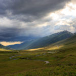 The Western Karakol Gorge The Western Karakol Gorge
